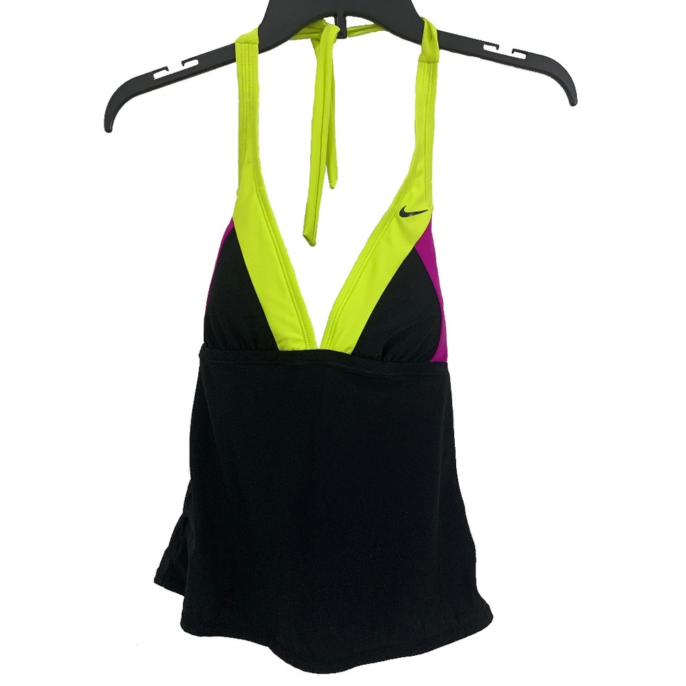 Nike halter Swimsuit Top Tankini 6